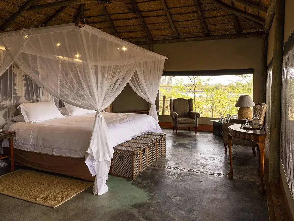 Suite interior at Camp Kuzuma, Chobe Region