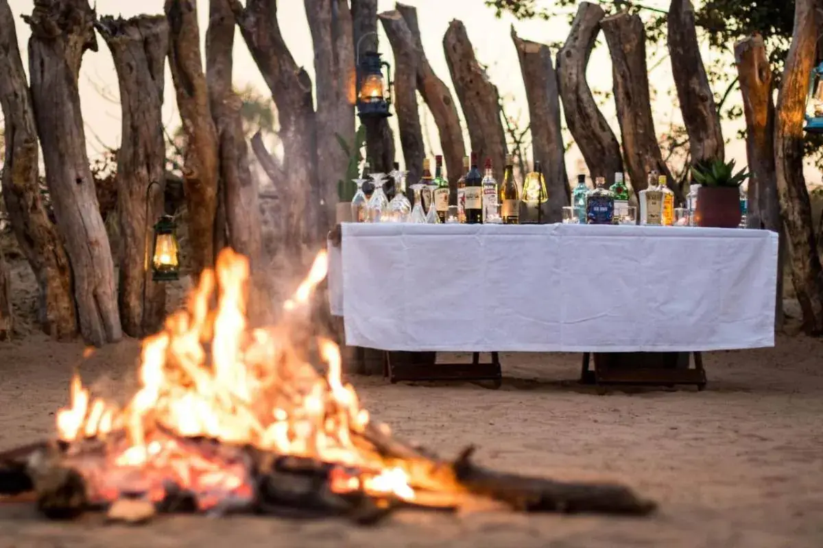 Boma at Mankwe Tented Retreat, Moremi, Okavango