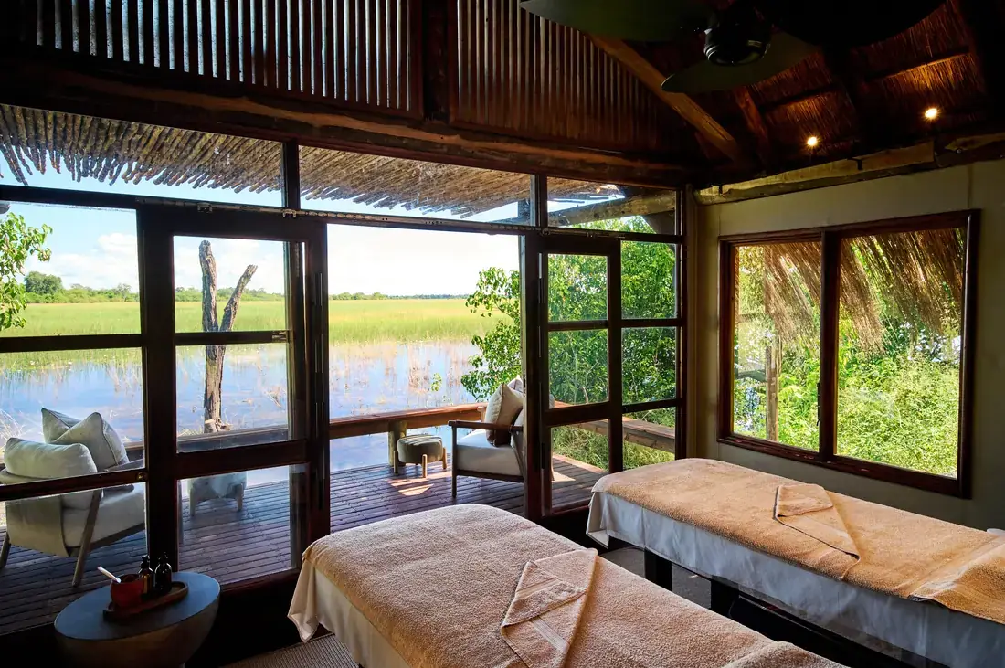 Spa at Sediba Sa Rona, Khwai, Okavango Delta