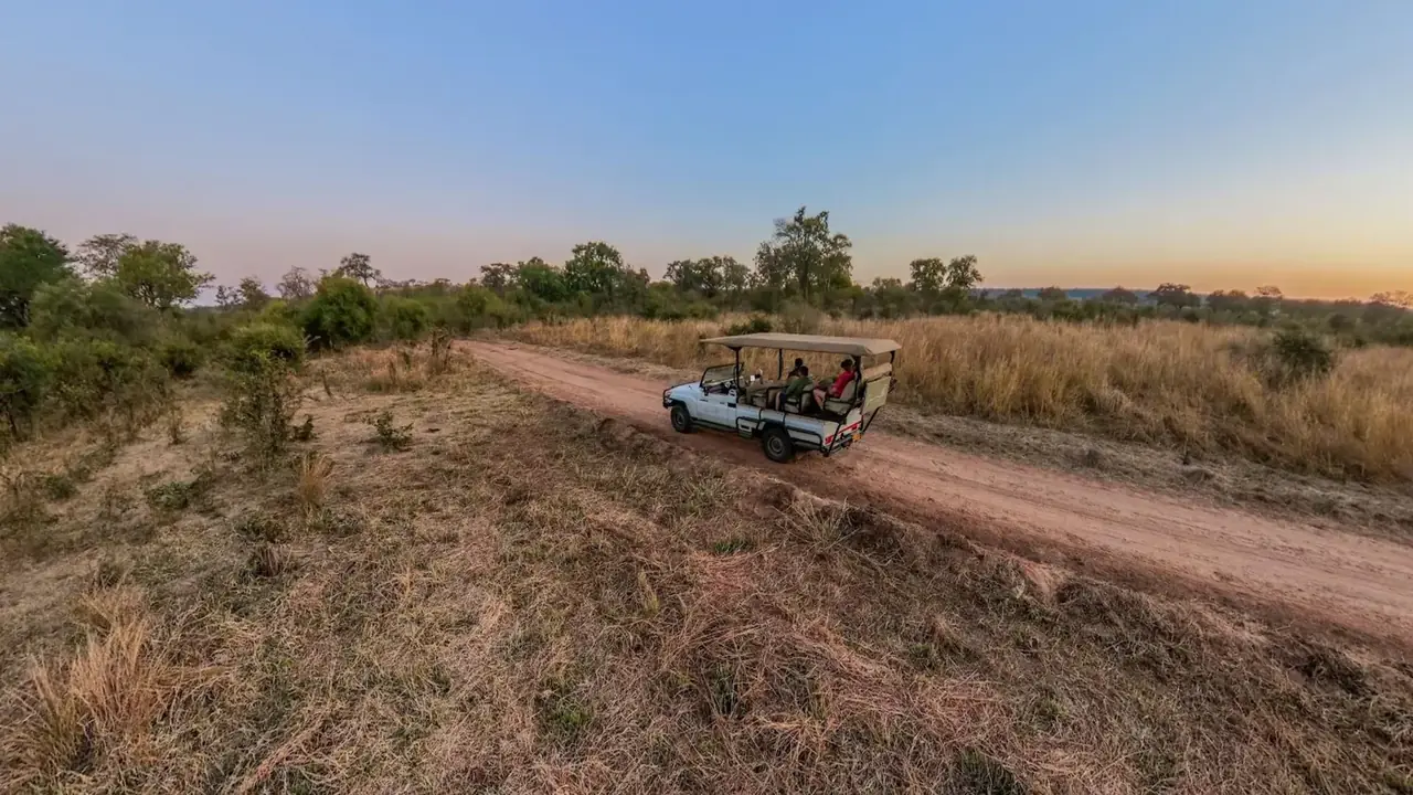 Game drive at Sia Safari Lodge, Victoria Falls