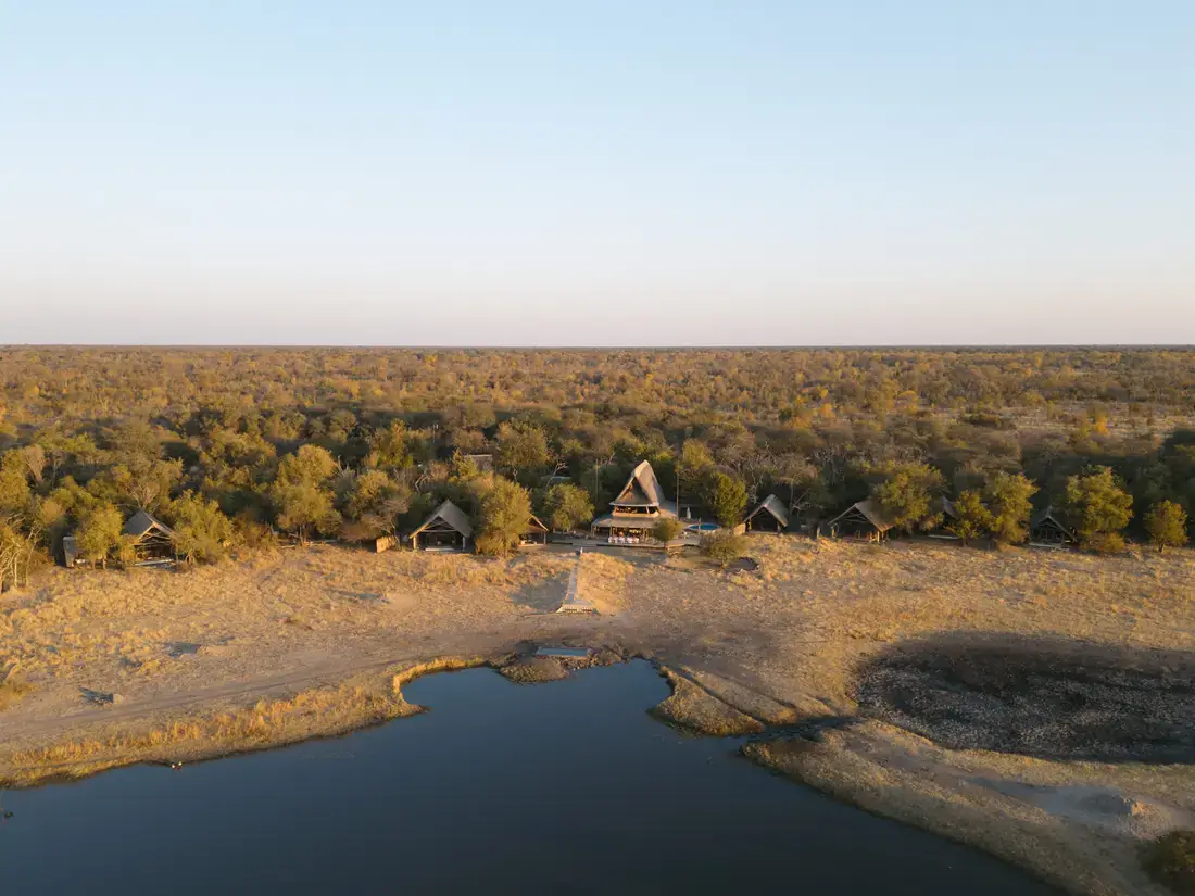Bathroom at The Hide Safari Camp, Hwange National Park