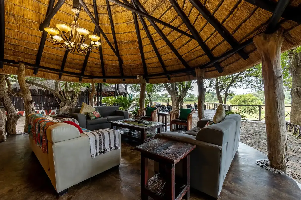 Lounge at Umkumbe Safari Lodge, Sabi Sand